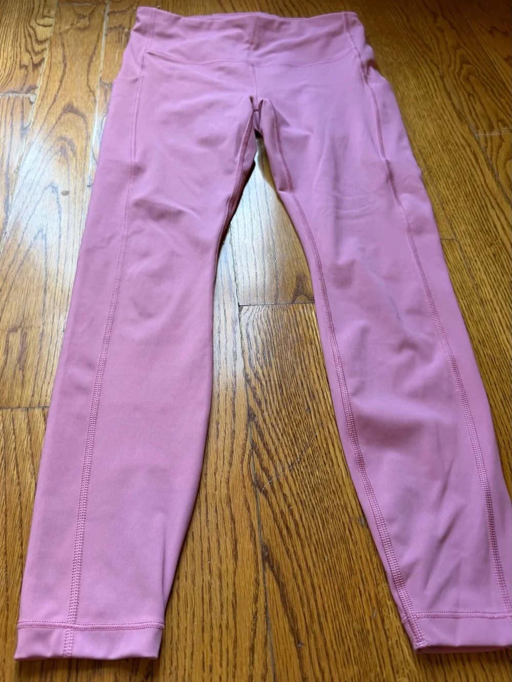 Athleta Ultimate Stash Pocket Tight Leggings Mauve Pink Small